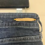 Pilcro  No. 27 Full Flare Dark Wash Stretch Denim Jeans Womens Size 27 Photo 9