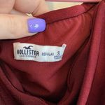 Hollister  size small wine red  Bodycon cowl neck mini formal dress Photo 1