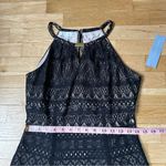 London Times NWT -  Cocktail Dress Black and Nude Photo 8