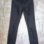 KanCan USA KanCan Womens‎ Dark Wash Distressed High Rise Skinny Size 26 Photo 0