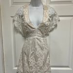 Tobi Lina White Lace Skater Dress Photo 2