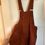 Nicole Miller Burnt Orange Overalls Photo 0