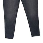 American Eagle  The Mom Jeans Stretch Black Tapered High Rise Women’s Size 00 R Photo 3