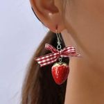 Lemon & Strawberry Earring Bundle Yellow Photo 6