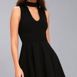 Lulus  loving you is easy black choker dress Photo 0