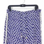 Anthropologie Blue Beaded Lounge Pants XS Pullon Embellished Photo 3