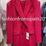 ZARA BUTTONED BLAZER DRESS w/ Pockets & Buttons NEW Photo 13