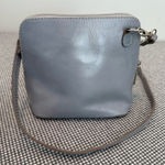 Vera Pelle Vera‎ Pelle Genuine Italian Leather Cross Body Bag Womens Small blue Photo 0
