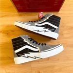 Vans  Black and Gray High-Top Sneakers
Bolt Women 9.5US Mens 8.0US Photo 5