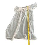 VTG 70s nightie pastel pink Peignoir size XL Photo 9