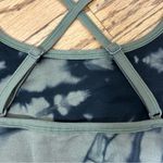 Good American | Tie Dye Seamless Hunter Green Sports Bra Size 5/6 Photo 8
