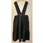 Hayden NWT  LA Black Pinafore Jumper Tiered Midi Dress Photo 7