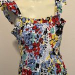 #14 NWT! Women Bright Floral Smocked Sundress by Influence, Sz: 8 US RUNS BIG Photo 4