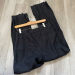 & Other Stories & Other Stories Linen Pants straight leg womens Black (size 6) minimalist office Photo 4