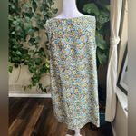 CHLOE + RENE Floral Linen Blend Retro Style Dress | large Photo 5