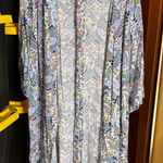 Vera Bradley NWOT  Multicolor Paisley Essential Knit Robe Cotton Blend Size L/XL Photo 0