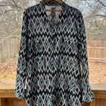 Westbound Woman Black Printed Western Style Shirt Size 3X. NEW Photo 0