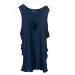 Alo Yoga  Black Distressed Medium #758 Photo 2