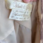 Wheels & Dollbaby 100% Silk Leopard Animal Print Flowy Mini Dress Tan Size M Photo 8