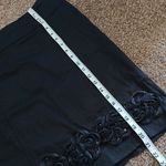 Event womens black floral cotton skirt size medium Photo 10