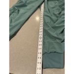 Athleta Attitude Ruched Cargo Pants Women's Size 12 Green Drawstring Joggers Photo 1