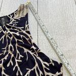 MT COLLECTION Dark Navy Blue Nautical Print Maxi Dress Size Small Photo 3
