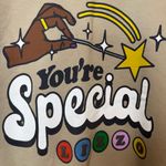 Lizzo You’re Special Sasha Be Fluting Concert Merchandise Sweatshirt Size XL Tan Photo 1