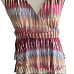 New York & Co. Stretch Sleeveless Layered Tiered Dress Photo 5