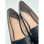 Linea Paolo Missy Black Leather Slip On Square Toe Loafers Women’s Size 7 Photo 8