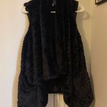 Jolt Black Fur Vest Photo 5