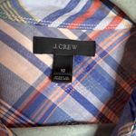 J.Crew  Pink Blue Pacey Plaid Boy Button Down Shirt 100% Cotton Size 10 Photo 6