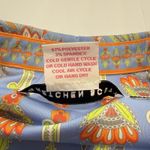 Gretchen Scott Twist and Shout Blue Plume Stretch Sheath Dress Size SMALL Photo 9