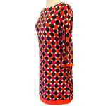 Eliza J   A Line Shift Mod Retro ‘60s Lightweight Above Knee Mini Dress Size 4 Photo 3