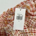 Old Navy  Ruffled Smocked Bodice Plaid Sleeveless Top Shirt for Women Large Photo 4