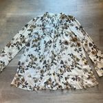 Free People Pebble Crepe Floral And Butterfly Tunic Size M Photo 1