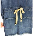 Lucky Brand Workwear Valeport Denim Trucker Drawstring Dress XS Photo 11