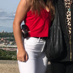 Calvin Klein White  Skinny High-Rise Jeans Photo 0