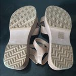 Seaside Brand Tan Sandals Minimalist Flatform Design 40 Size 9 Photo 3
