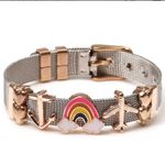 Bracelet Mesh Bracelet Women Stainless steel Gold Photo 0