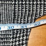 August Silk  Womens Plaid Dolman Sleeve Plush Oversized Tunic‎ Top Black Medium Photo 8