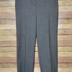 JM Collection Petite Gray Straight Leg Trousers Pants Size 10 10P Career Office Photo 0