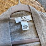 Magaschoni  ultra soft‎ beige open front duster cardigan longline women’s size XL Photo 3