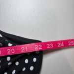 Lane Bryant  Polka Dot Black White Sleeveless Dress 18/20 Lined‎ Spring Party Photo 6