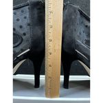 Torrid Black Lace Up High Heel Mesh Polkadot Stiletto Size 9.5 New Without Box Photo 8