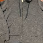 H&M  Basic Sweatshirt Hoodie Zip Up Jacket Dark Gray Size M Medium Photo 2
