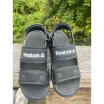 Reebok Womans Black/White Sandals Sz 6 Photo 5
