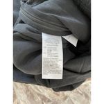 Madewell NWT Black Cap Sleeve Crop Wide Leg Smocked Jumpsuit Womens Size 0 Photo 8