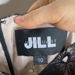 Jill Stuart Jill  black floral lace overlay cocktail dress size 10 Photo 10