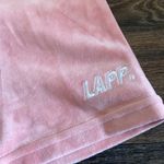 Pink Velvet Biker Shorts Photo 1