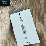 C by Bloomingdale’s Cashmere Short Sleeve Sweater, Honey, Size XL New w/Tag $188 Tan Photo 5